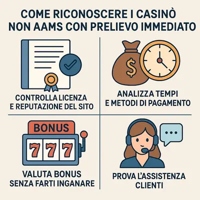 casinò non aams che pagano subito