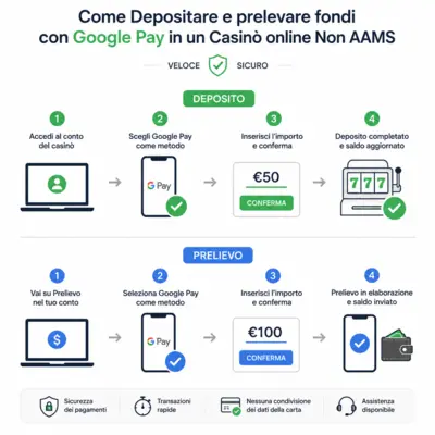 casinò non aams google pay