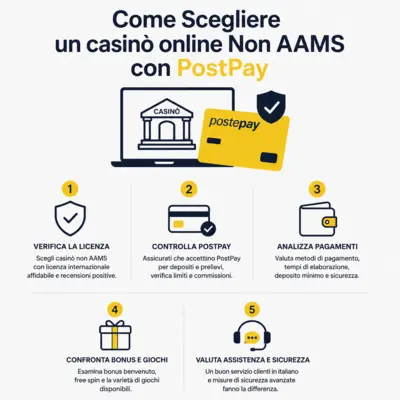 casinò non aams postpay