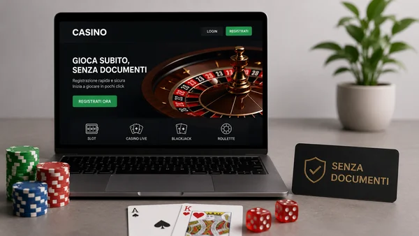 casino senza documenti